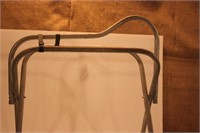 Folding Saddle Rack  used