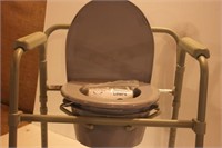 Portable Adjustable Bed Side Toilet Never Used