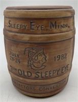 7th Old Sleepy Eye Collectors Convention barrel