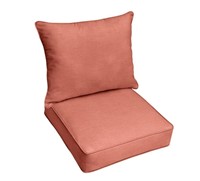 Sunbrella Pillow and Cushion Set Cast Coral