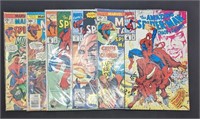 Lot Of 6 Spider-Man Comic Books