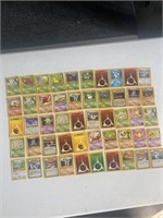 50 Pokémon Trading Cards