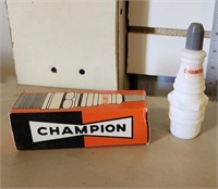 Spark Plug Decanter  - Avon - full w/box