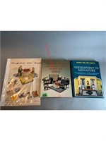 Needlepoint Dollhouse Books & Vintage Advertising