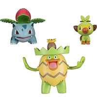 Pokemon Battle Figure, Grass-Type Theme with 3