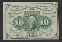 US Fractional Currency 1st Series 10 Cent Note, ci