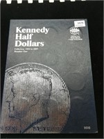 (1) 1964-1985 Kennedy Half Dollar Book (35 Coins)