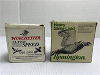 Winchester Super Speed 20 GA and Remington Heavy