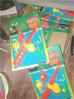 Box Lot of Popeye Adv.  - Fishing Game and More