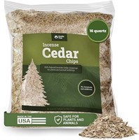 Double Tree Incense Cedar Wood Chips For Potting H