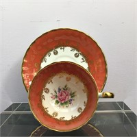 AYNSLEY TEACUP & SAUCER