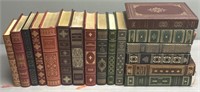 Leather bound Book Lot inc The Franklin Library