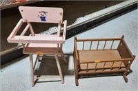Small DFoll Chair & Crib