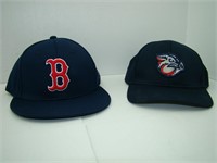 Baseball Hats: Boston Red Sox & Lehigh Valley Iron