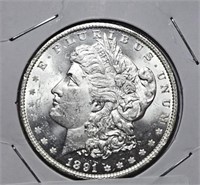 1891  Morgan Silver Dollar MS PL