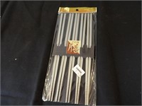 BID X 7:  New 5 Pack Stainless Steel Chopstick