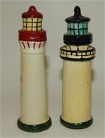 Tall Skinny Porcelain Lighthouses