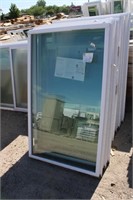 35-1/2x59-1/2 white vinyl window