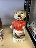 WI BADGERS DECANTER