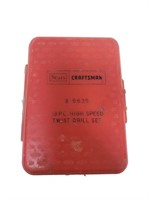 Craftsman 6639 Twist Drill Bit Set   AUB15