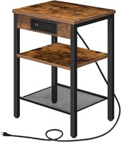 $50 End Table with Charging Station and USB Ports