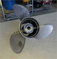 Stainless steel OMC 3 blade prop