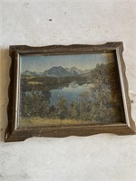 Lake with a Mountain View photo