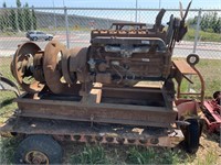 Vintage CONTINENTAL generator with straight flat h