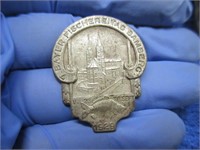 1929 bamberg germany metal pin (1of2)