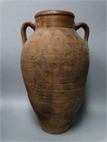 Large Antique Terra Cotta Olive Jar