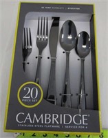 CAMBRIDGE Silverware Set- NIB