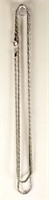 STERLING SILVER LONG CHAIN NECKLACE