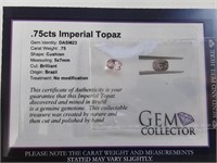 .75cts Imperial Topaz