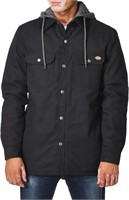 Dickies Mens Fleece Hooded Duck Shirt Jacket-XL