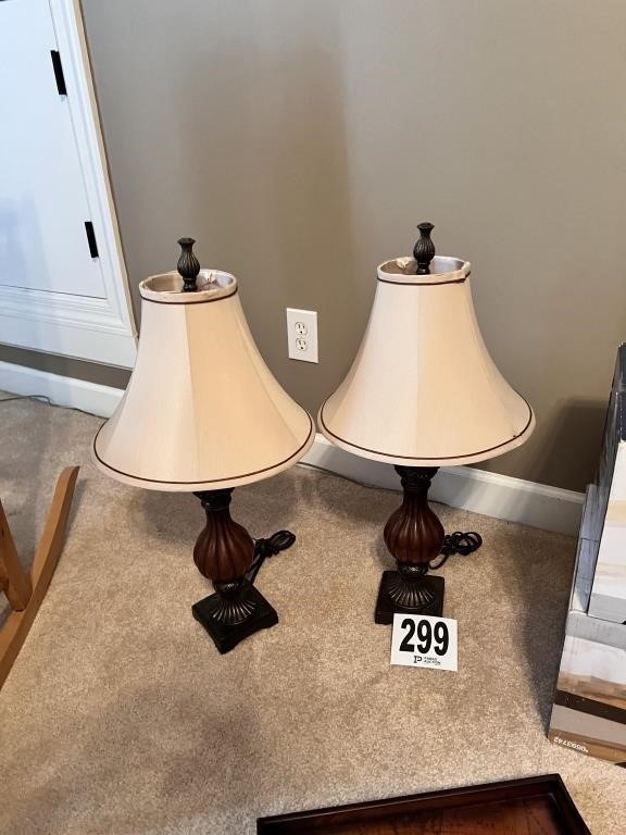 Pair of lamps