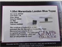 1.55ct Marambaia London Blue Topaz