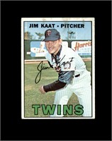 1967 Topps #300 Jim Kaat VG to VG-EX+