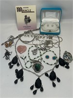 Mystery Group of  Necklaces, Bracelets, Pins +