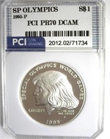 1995-P S$1 Special Olympics PCI PR70 DCAM