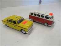 Taxi and VW van 1/50