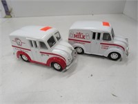 2 milk trucks 1/50