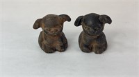 (2) GRISWOLD CAST IRON PUPS