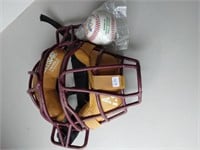 All-Star Catcher’s Mask and Ball