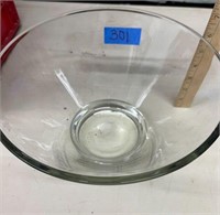 9" Tall Glass Bowl
