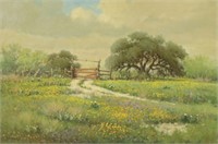 G. HARVEY (1933-2017) SPICEWOOD SPRINGS RD 24"x36"