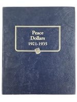 Empty Whitman Classic Peace Dollar Album