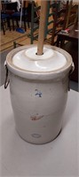 4 Gal. Red Wing Stoneware Butter Churn