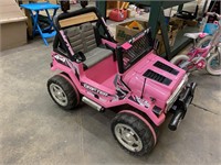 PINK BATTERY POWERED JEEP