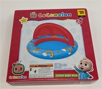 Cocomelon Toddler Inflatable Shaded Pool