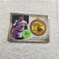 2016 Topps MLB Debut Medallion Mike Piazza